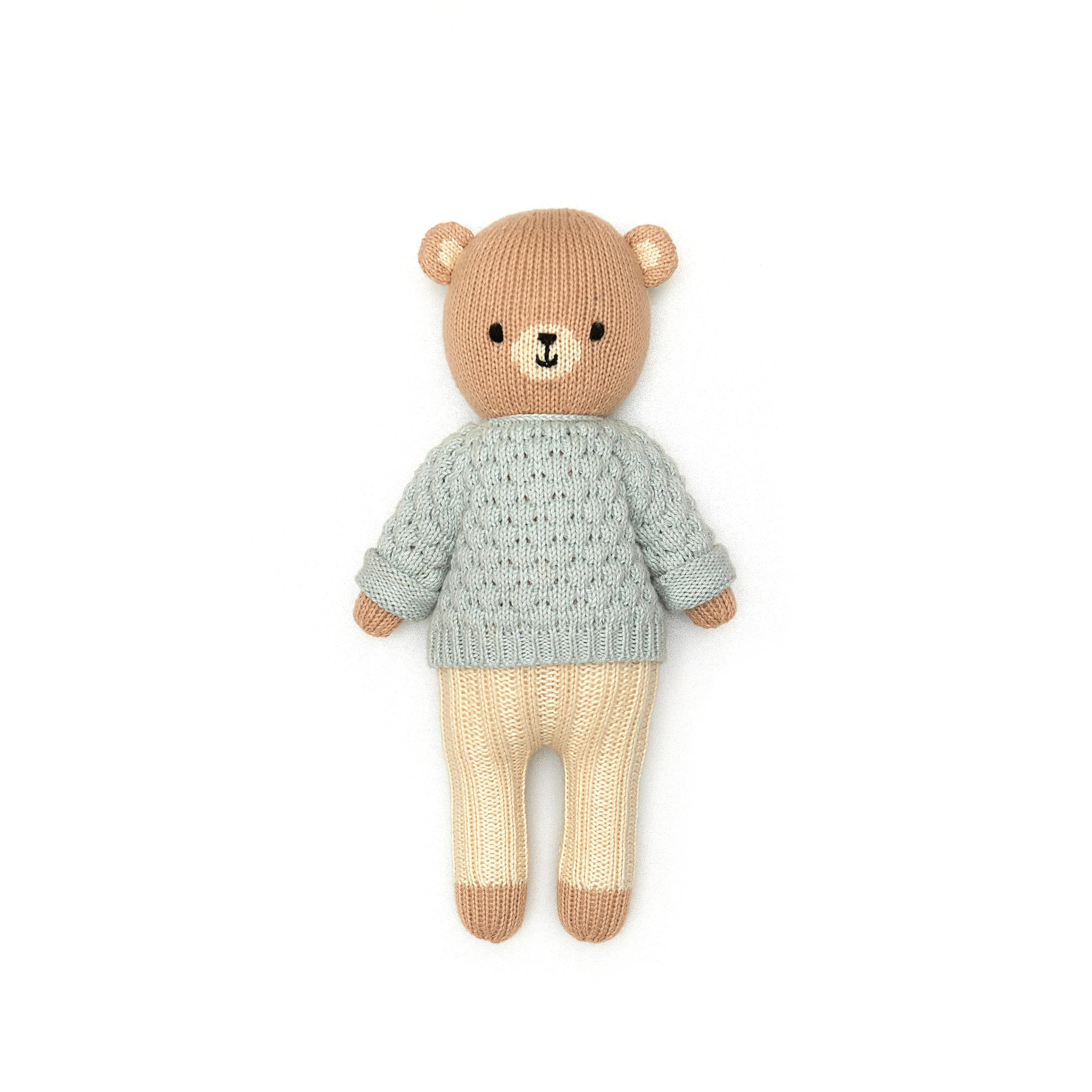 Blue Almonds Ltd Bubble Sweater Bear - Sky Blue TunTun