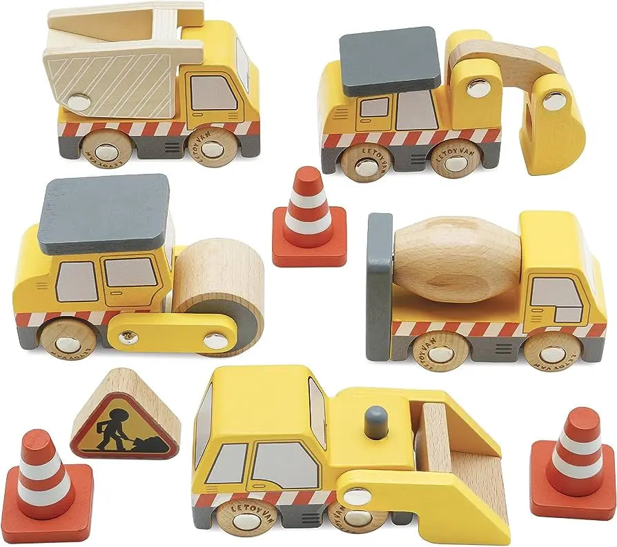 Construction set-Wooden toys & more-Le Toy Van-Blue Almonds-London-South Kensington