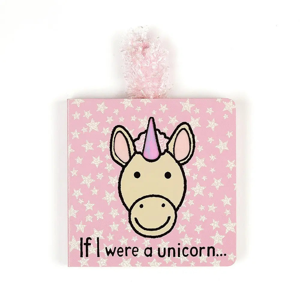 If I Were A Unicorn Book-Baby books, toys & musicals-Jellycat-Blue Almonds-London-South Kensington