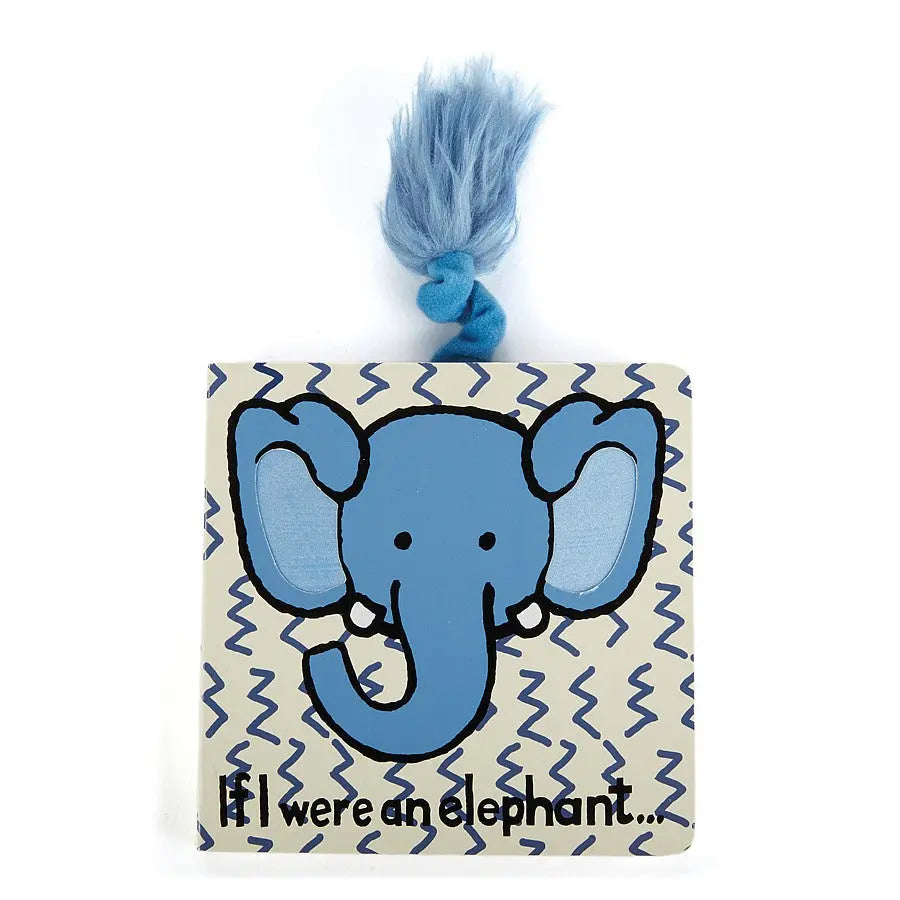 If I Were An Elephant Book-Baby books, toys & musicals-Jellycat-Blue Almonds-London-South Kensington
