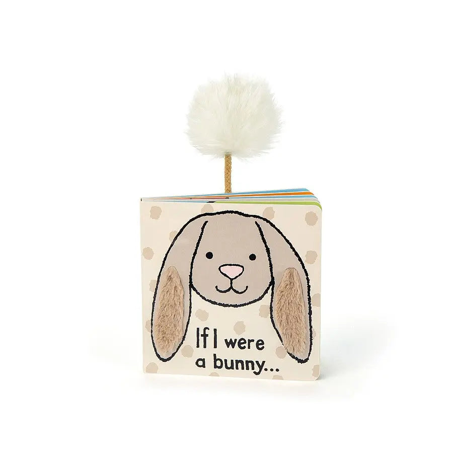 If I Were A Bunny Book-Baby books, toys & musicals-Jellycat-Blue Almonds-London-South Kensington