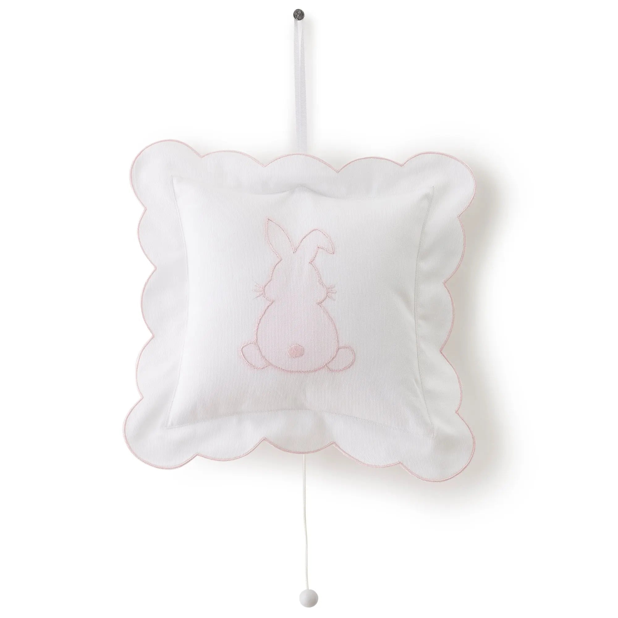 Musical pillow bunnies pink-Baby books, toys & musicals-Ferrari Mariella-Blue Almonds-London-South Kensington