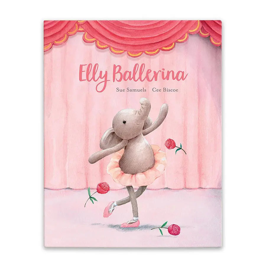 Elly Ballerina Book-Books-Jellycat-Blue Almonds-London-South Kensington