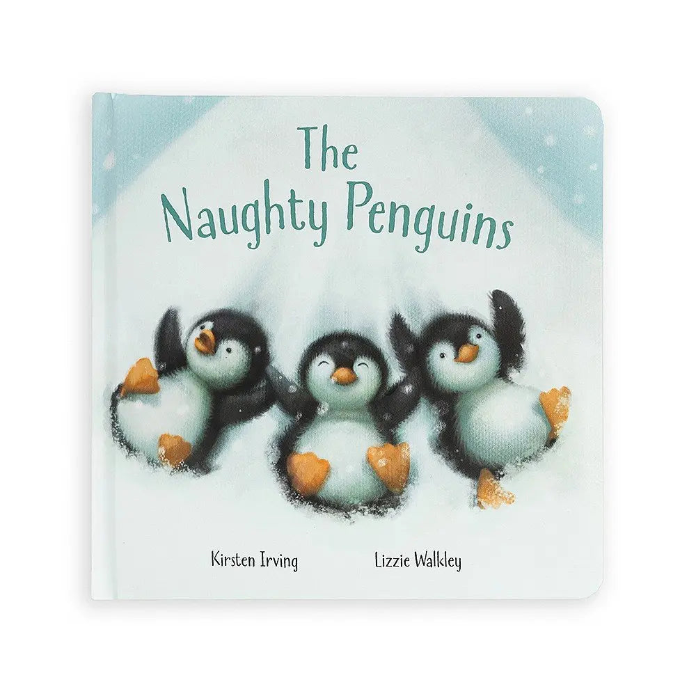 The Naughty Penguins Book-Books-Jellycat-Blue Almonds-London-South Kensington