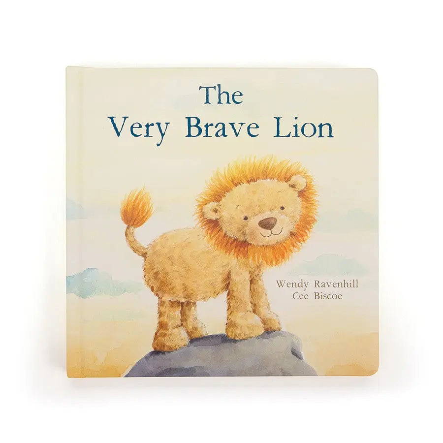 The Very Brave Lion Book-Books-Jellycat-Blue Almonds-London-South Kensington
