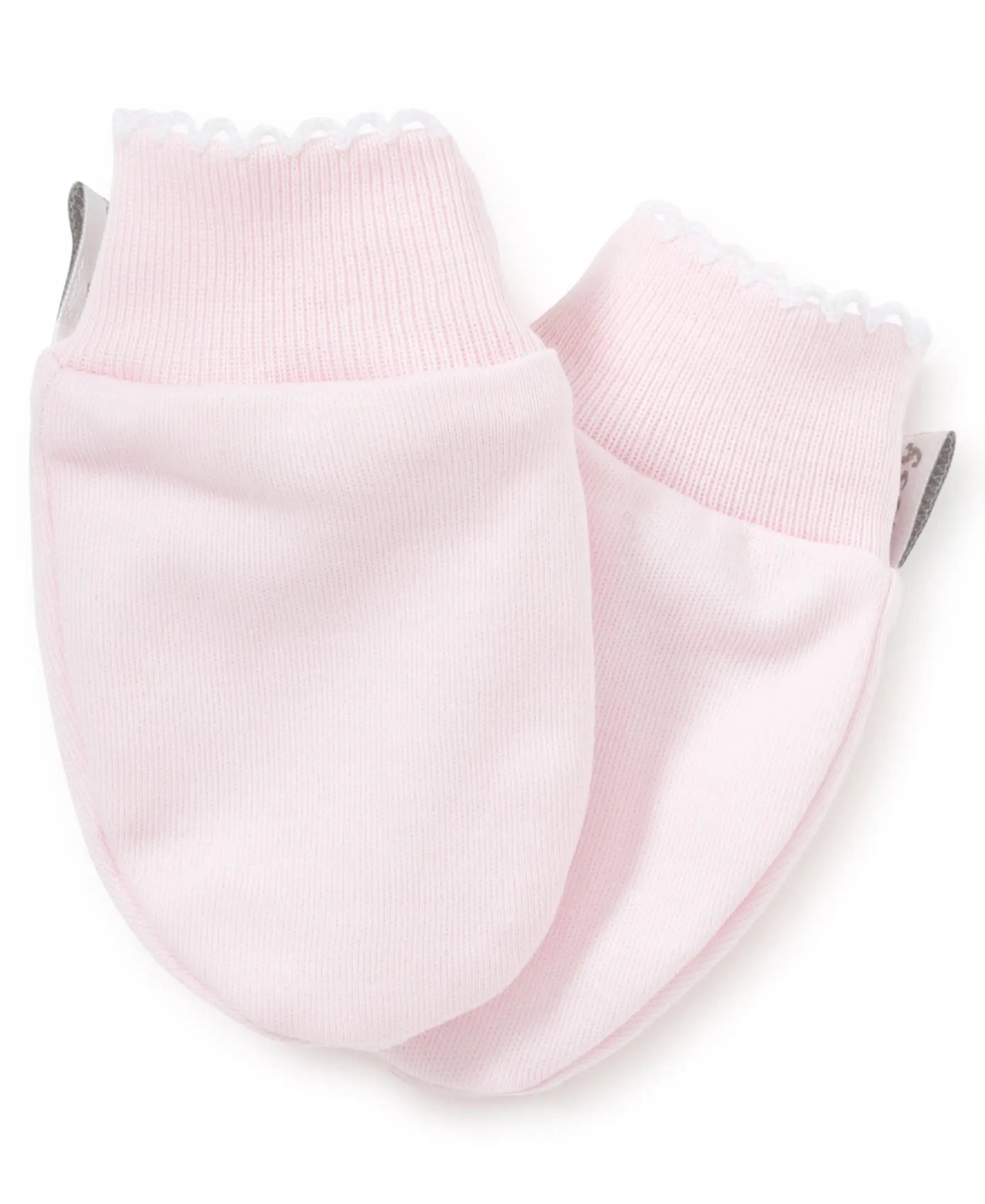 Baby girls mittens - solid pink-Booties, mittens & hats-Kissy Kissy-Blue Almonds-London-South Kensington