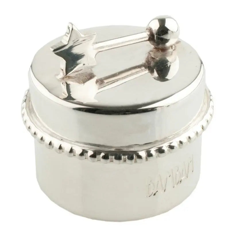 Tooth box silver plated-Keepsake boxes & musicals-Bam Bam-Blue Almonds-London-South Kensington