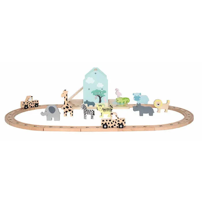 Safari train set-Little Kids-Jabadabado-Blue Almonds-London-South Kensington