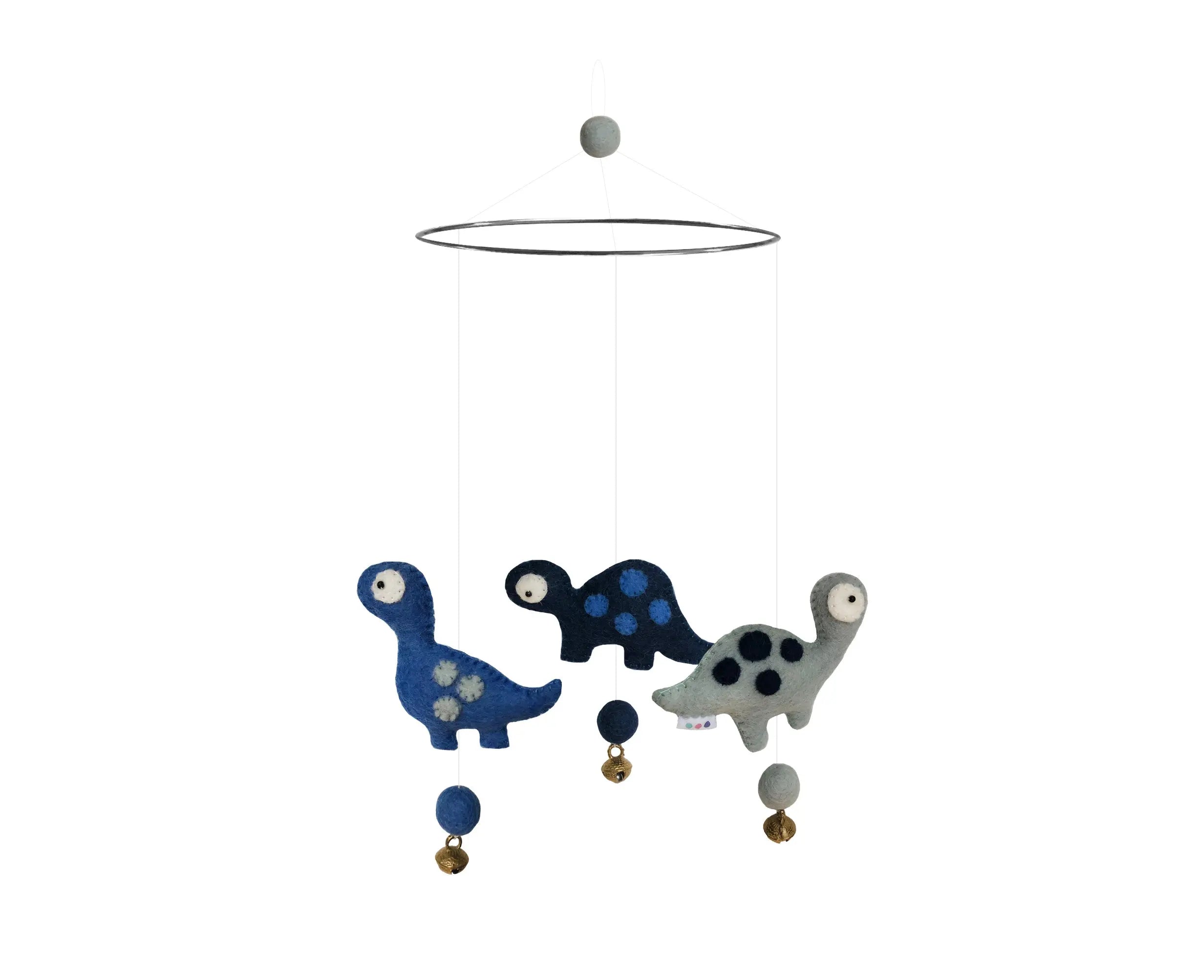 Mobile dinosaur-Mobiles & lights-Gamcha-Blue Almonds-London-South Kensington