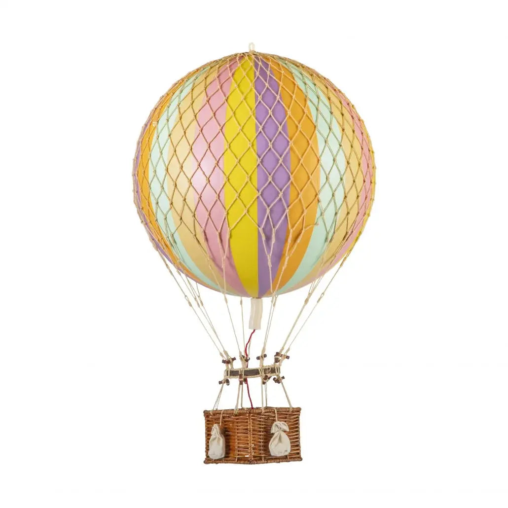 Royal Aero Medium Balloon - Rainbow Pastel-Mobiles & lights-Authentic Models-Blue Almonds-London-South Kensington