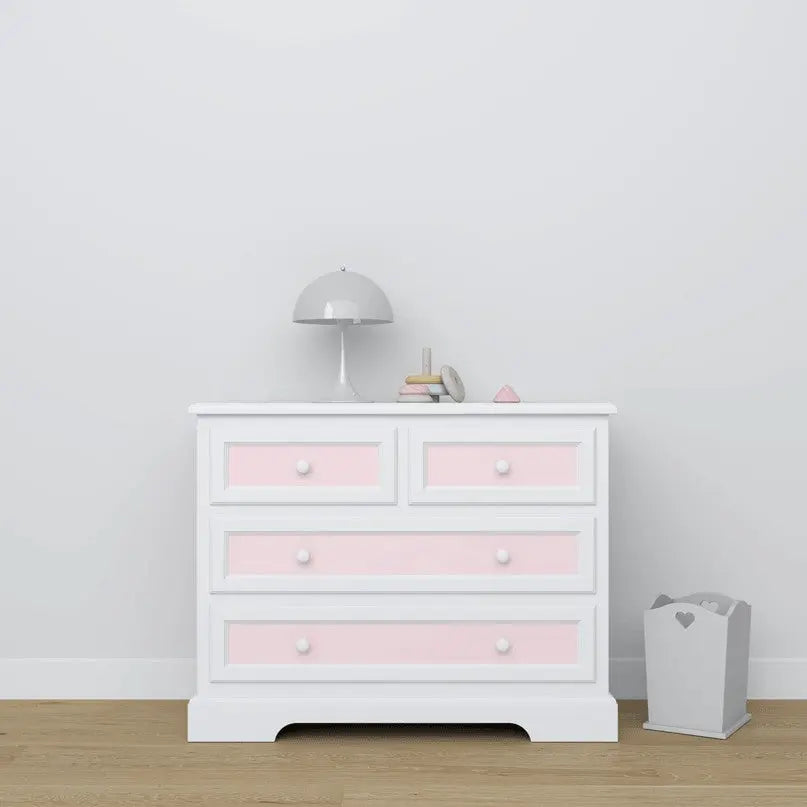 Wooden Chest of Drawers -  Pink Classic-Nursery & Beyond-Blue Almonds-Blue Almonds-London-South Kensington