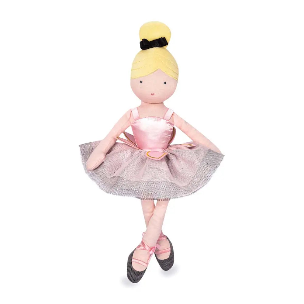 Ballerina doll Margot-Soft toys & musicals-Doudou Compagnie-Blue Almonds-London-South Kensington