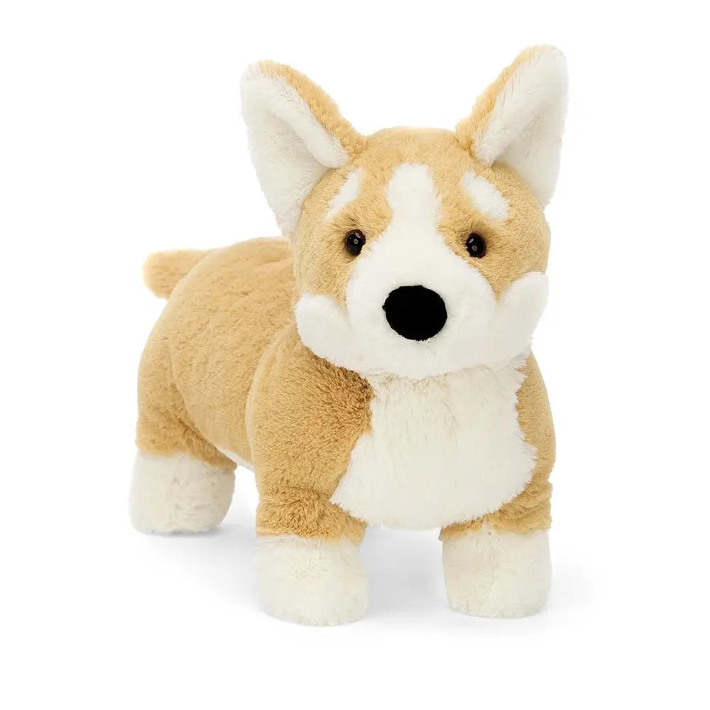 Betty Corgi-Soft toys & musicals-Jellycat-Blue Almonds-London-South Kensington