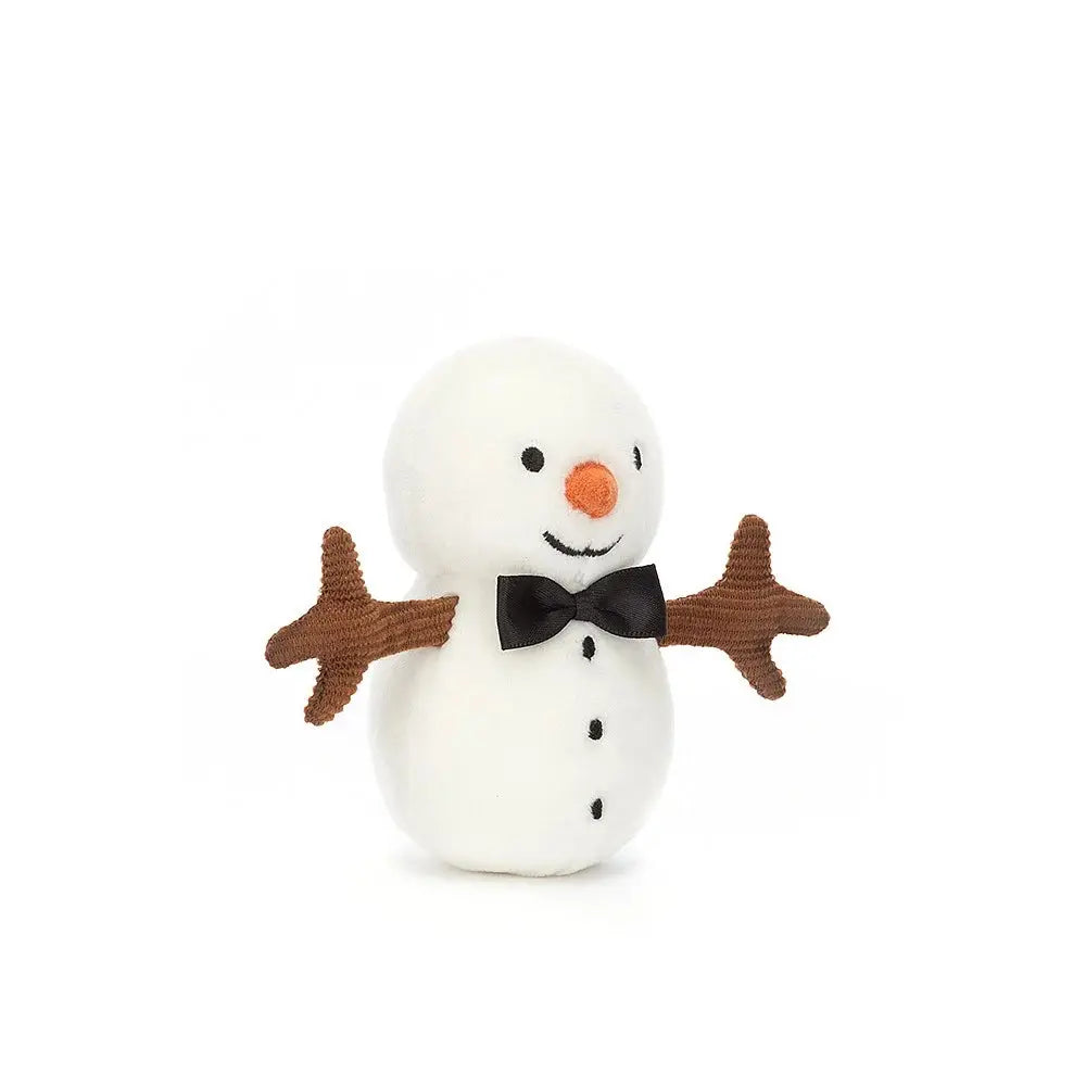 Festive Folly Snowman-Soft toys & musicals-Jellycat-Blue Almonds-London-South Kensington