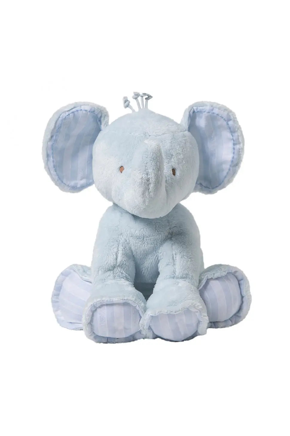 Medium elephant blue-Soft toys & musicals-Tartine et Chocolat-Blue Almonds-London-South Kensington