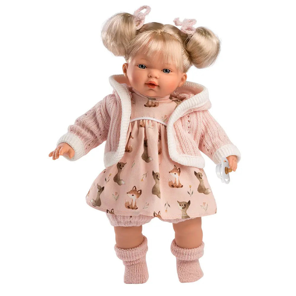 Roberta baby doll-Soft toys & musicals-LLorens-Blue Almonds-London-South Kensington