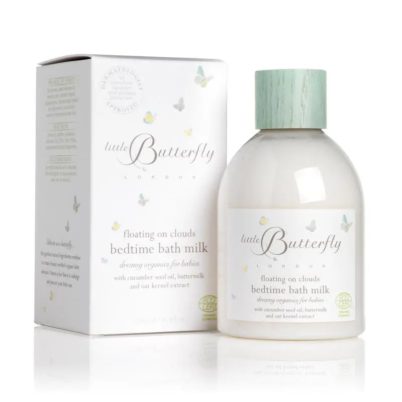 Baby bedtime bath milk-Toiletries & baby brushes-Little Butterfly-Blue Almonds-London-South Kensington