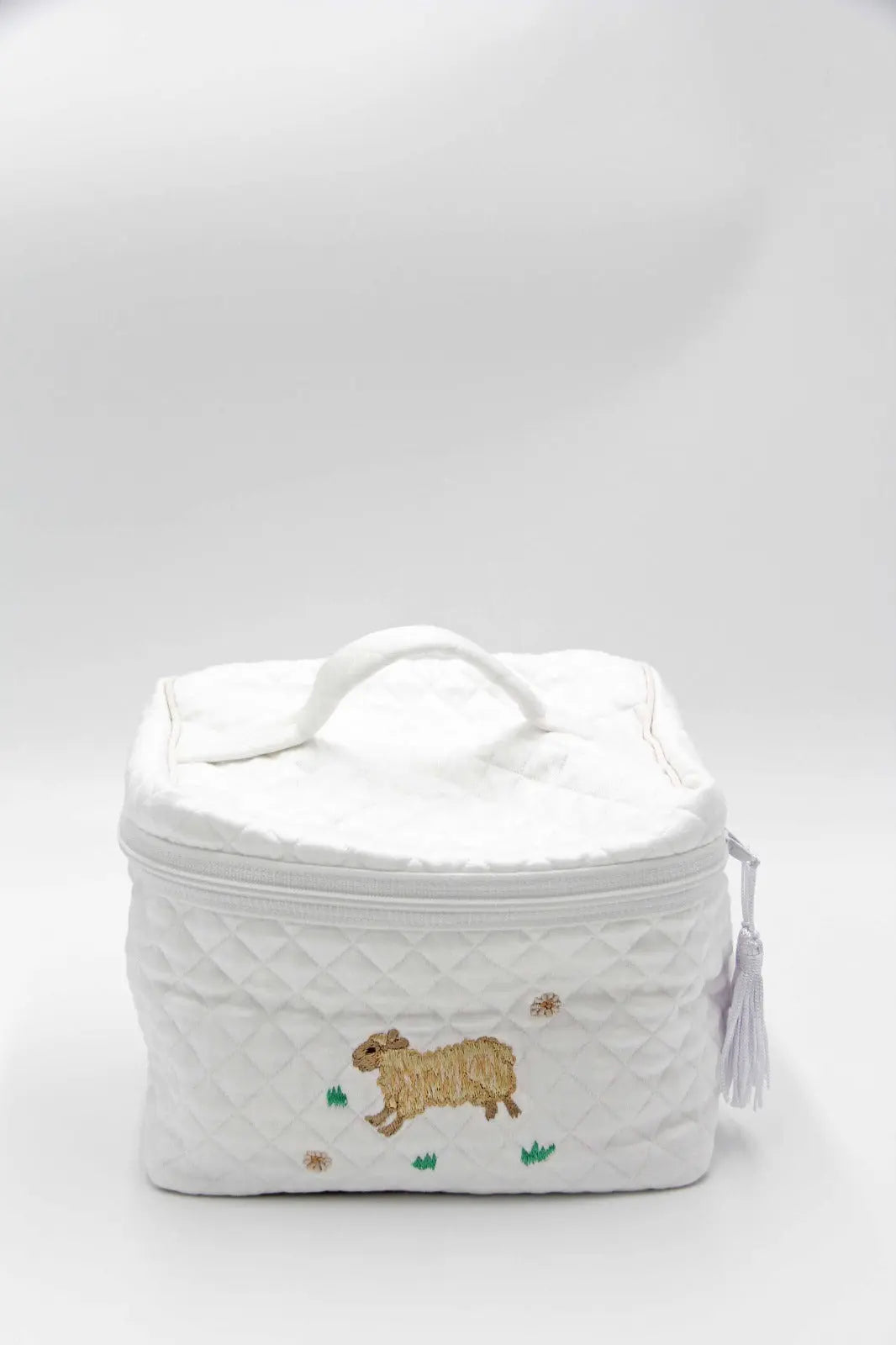 Vanity Case - Sheep-Toiletries & baby brushes-Valombrouse-Blue Almonds-London-South Kensington