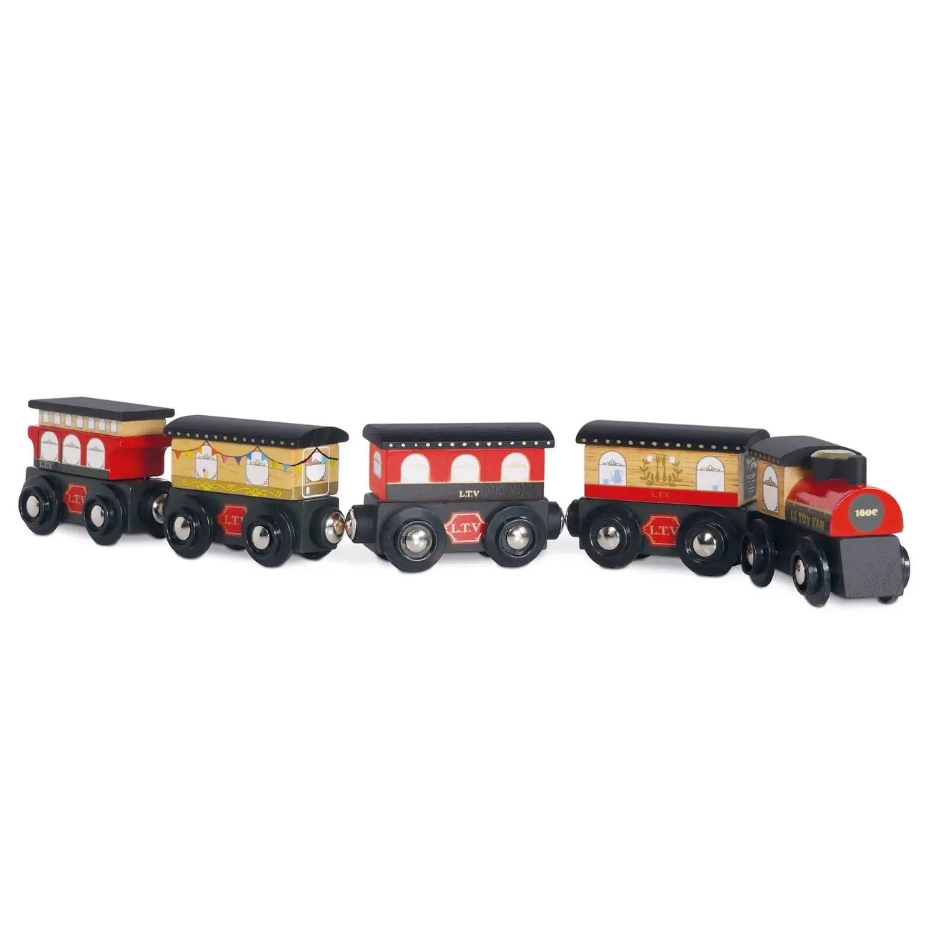 Royal Express Locomotive-Wooden toys & more-Le Toy Van-Blue Almonds-London-South Kensington