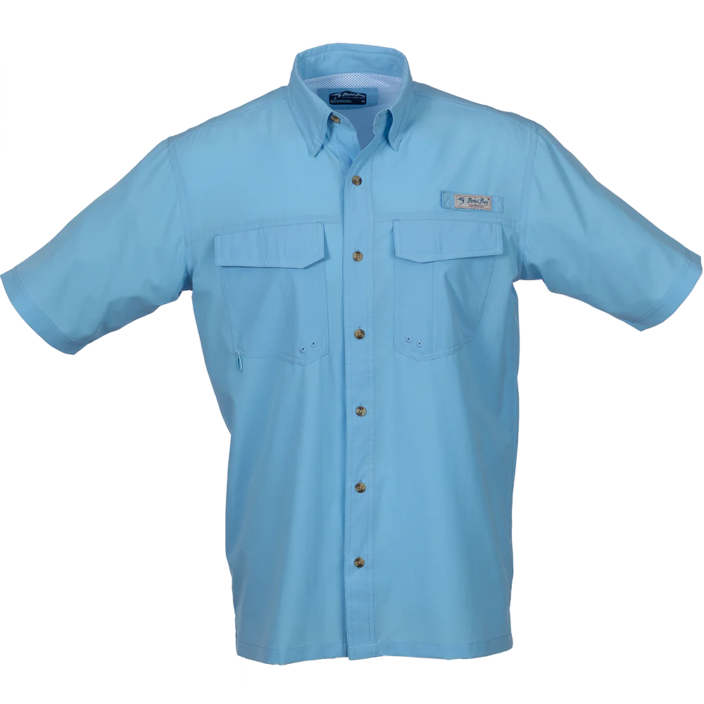 Bimini Bay Outfitters Button Down Shirt w/ HLS Logo