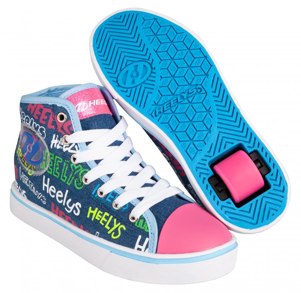 Heelys Veloz Shoes - Blue/Denim/Multi Skates