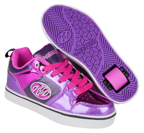 pink shimmer shoes