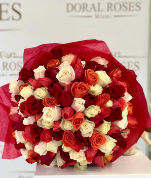 Caja Corazón con Rosas Rojas - Flores4U