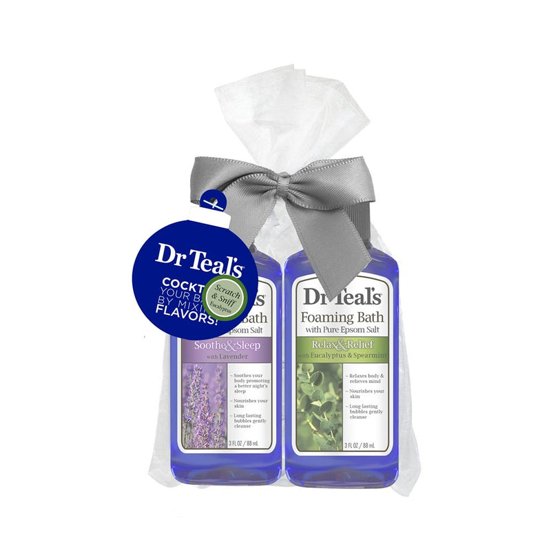 Dr Teal's Lavender & Eucalyptus Foaming Bath Gift Set 2x88ml