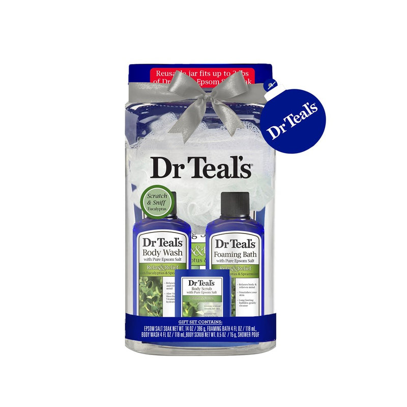 Dr Teal's Relax & Relief, Eucalyptus Container Set