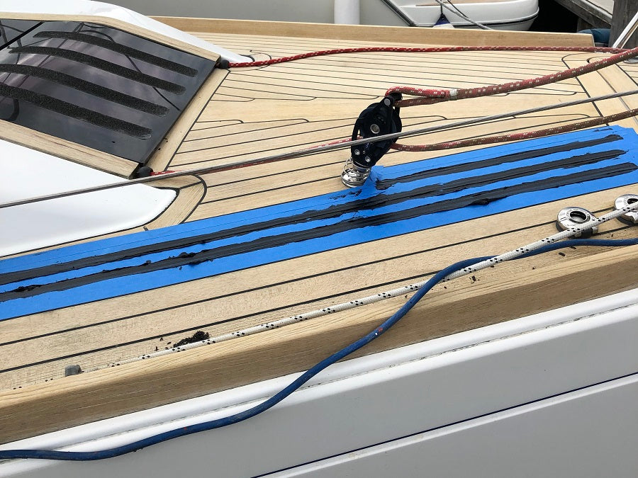 Deck Teak Work