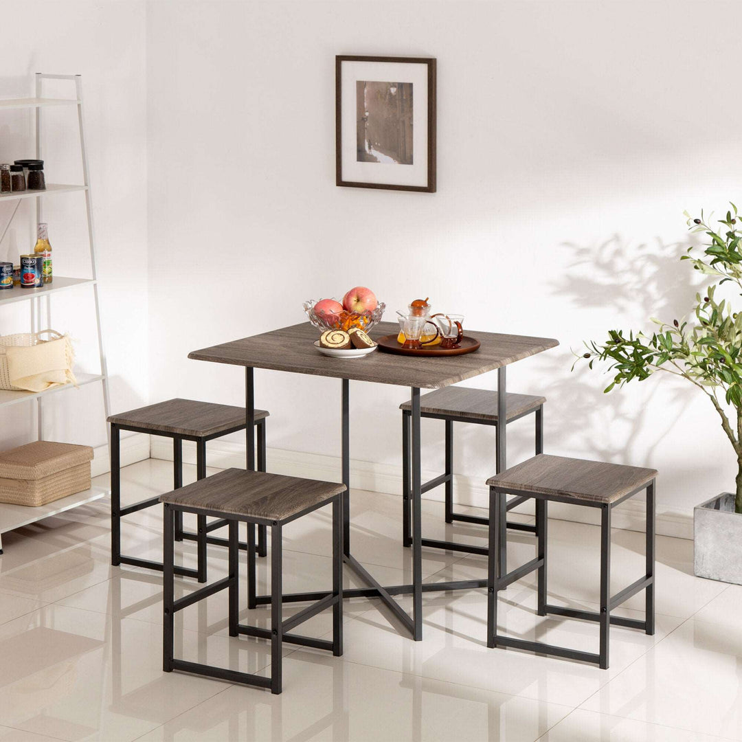 4 piece square dining set