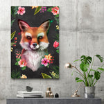 Spring Collection - Fox - Canvas Print