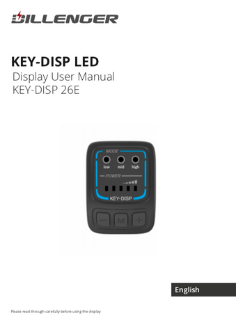 Dillenger Key Display User Manual