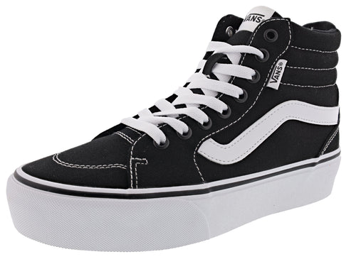 Vans Women's Filmore Canvas Hi Top Platform Shoes