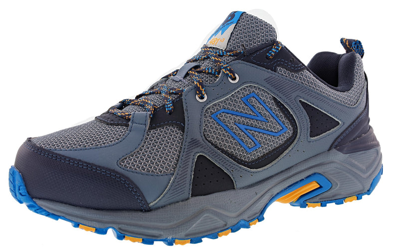 New Balance Men Walking Trail Wide Width Running Sneakers MT481 - Shoe City