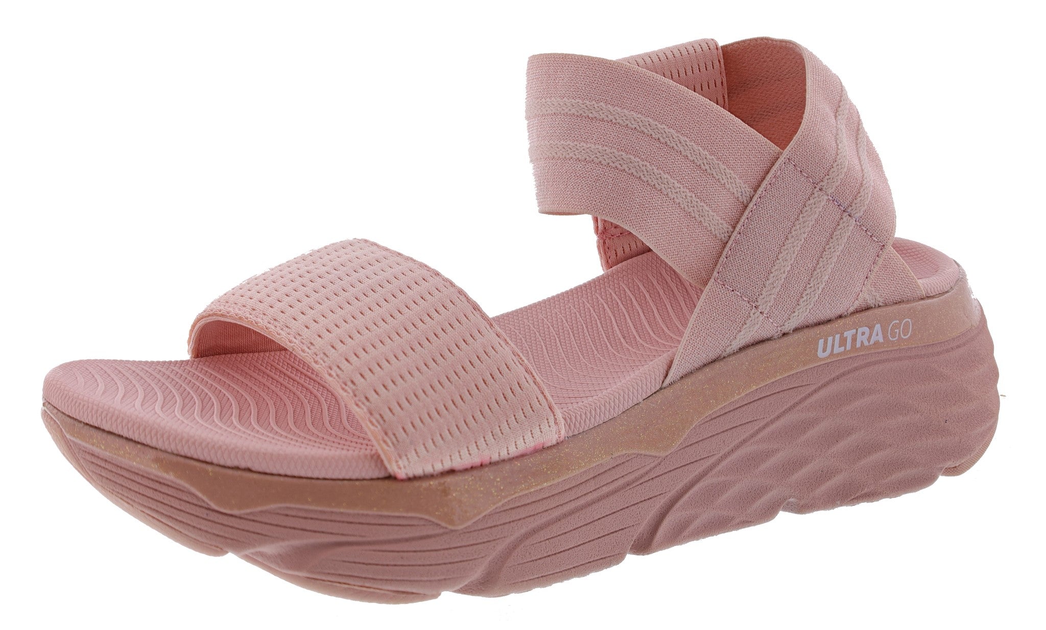 Skechers Max Cushioning Swerve Strappy Sandals- Women |