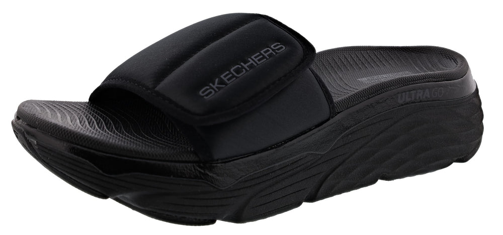 Skechers Max Cushioning Adjustable Strap Sandal-Women|ShoeCity – Shoe