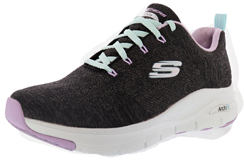 Skechers Women's Arch Fit Comfy Wave Lightweight Walking Shoes