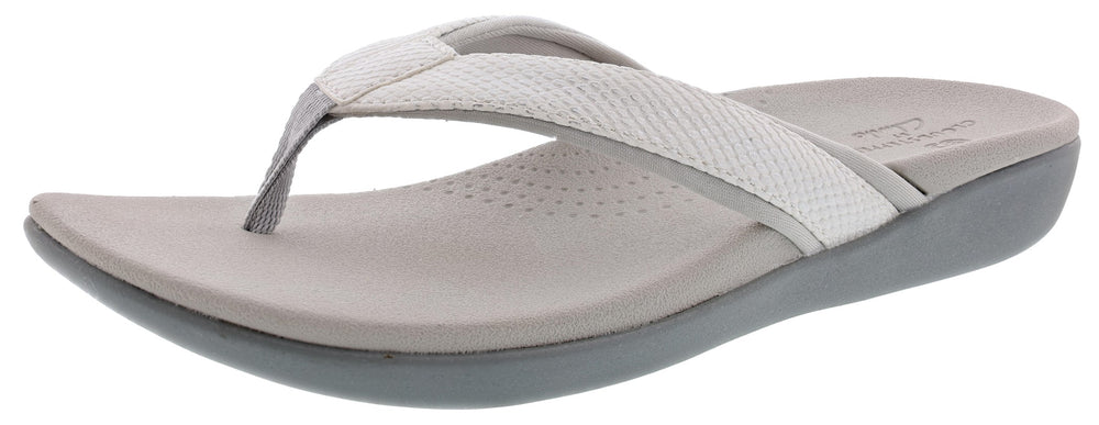 clarks women's brio sol flip-flop