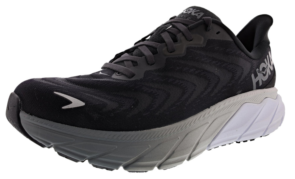 Hoka Arahi 6 Ultra Marathon Cushioned Running Shoes for Bunions Men's ...