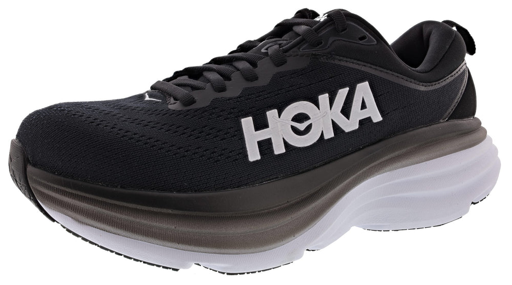 kalmeren vier keer Glad Hoka Bondi 8 Ultra Cushioned Running Shoes Women's | Shoe City