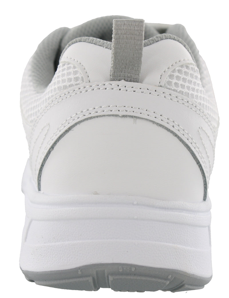 dr scholl's white velcro sneakers