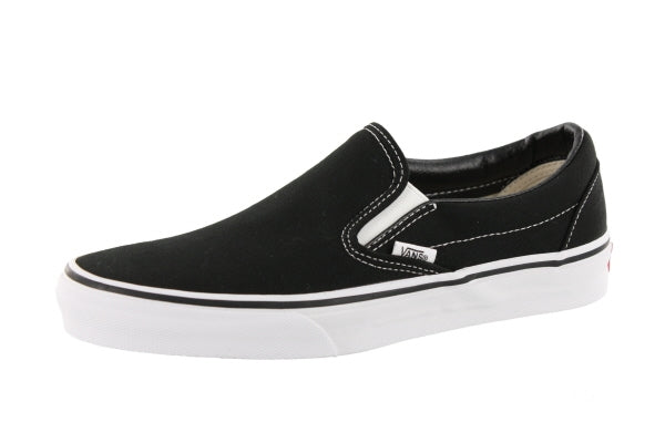 black vans shoes without laces