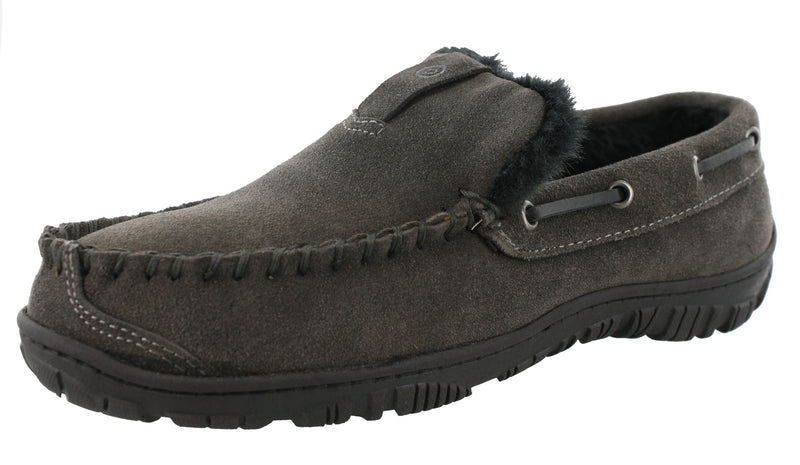 Clarks Men Warm Cozy Easy On Slip On 