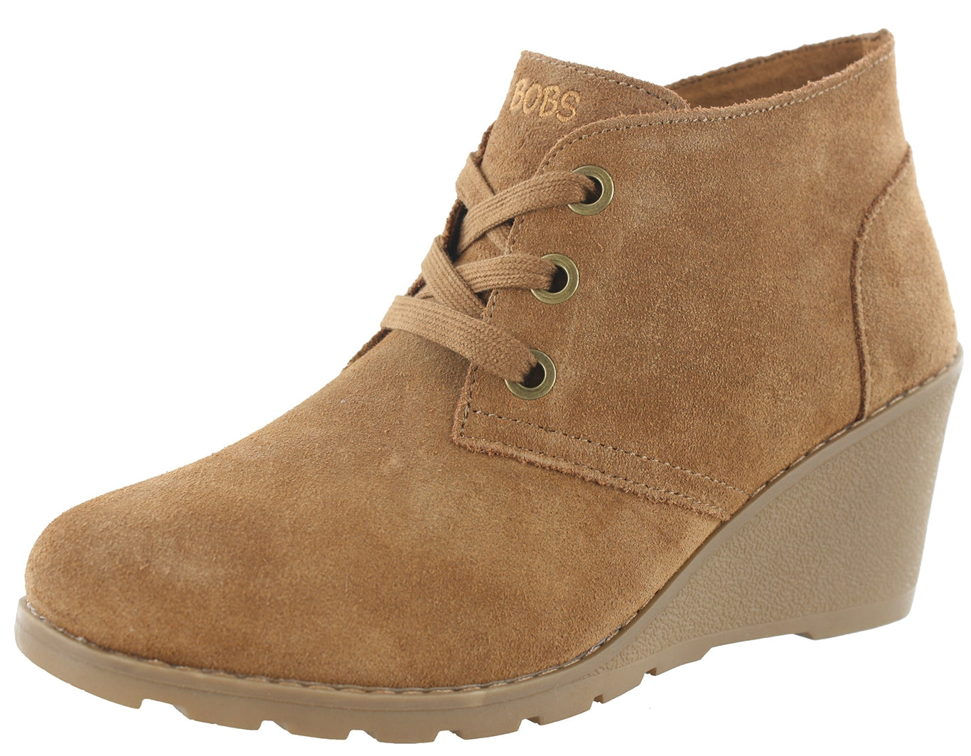 Skechers Tumble Weed Ghost Wedge Ankle Chukka Boots - Shoe City