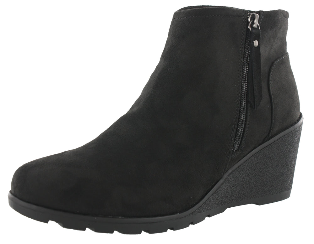 Isaac administración calcetines Skechers Women Tumble Weed Sun Chase Wedge Boots - Shoe City