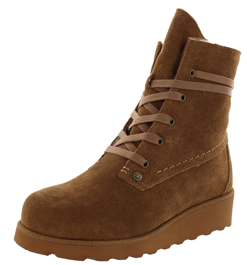 bearpaw tie up boots