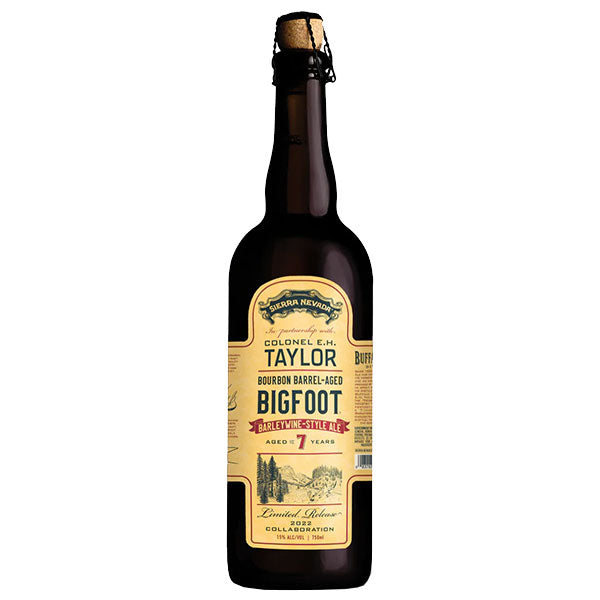 Bourbon BarrelAged Bigfoot EH Taylor Release 750ml 15.0 ABV The