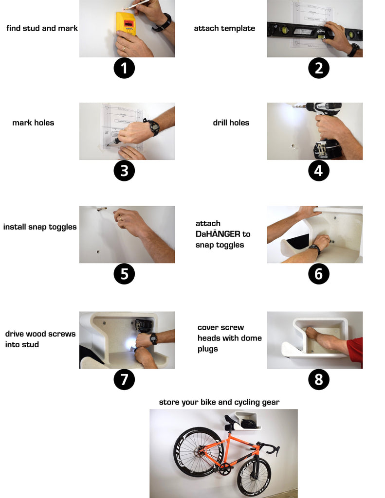 8 steps to install