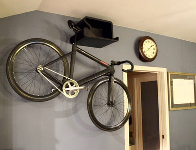 bike rack with shelf